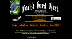 Desktop Screenshot of noahsbirdnest.com